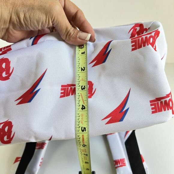 NEW David Bowie Backpack Large Logo All Over NWT - Picture 9 of 11